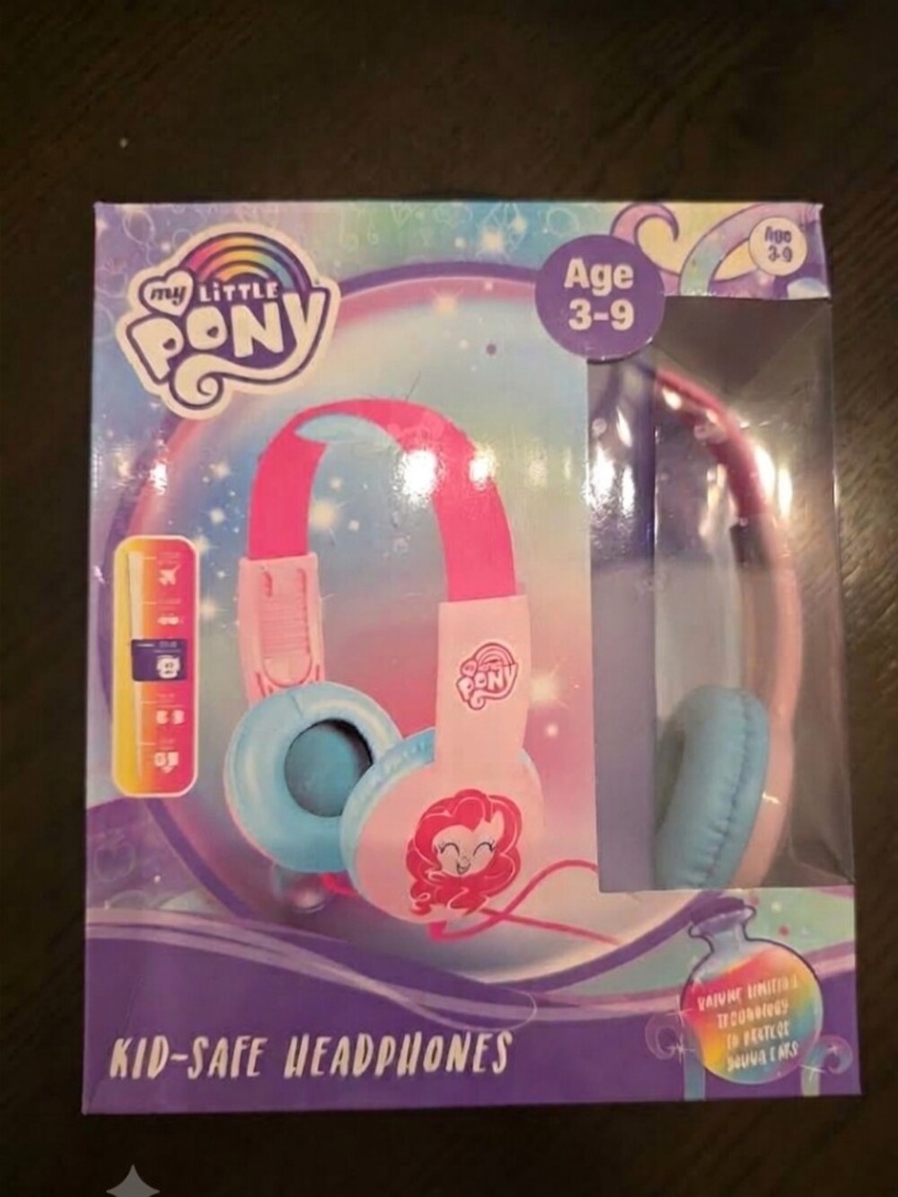 My Little Pony Kids Headphones - Pink & Light Blue